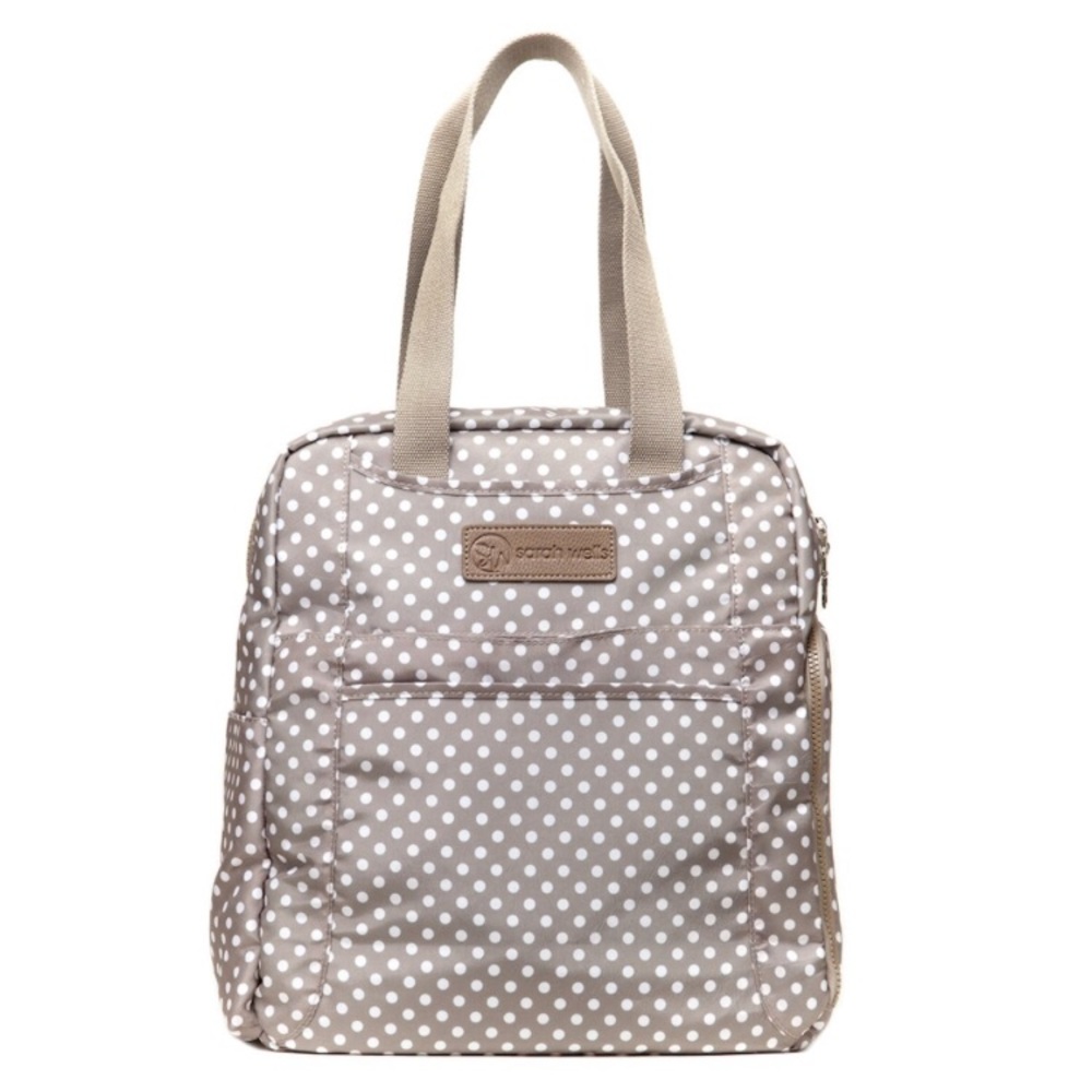 NWT Sarah Wells Kelly Breastpump Bag in Greige